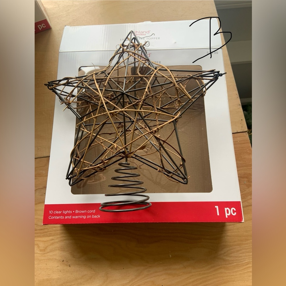 Star Tree topper